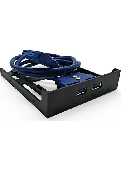 Usb 3.0 Front Ön Panel 20 Pin Usb 3.0 Kasa Tipi 2 Port Çoklayıcı