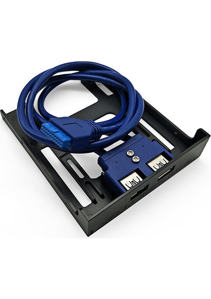 Usb 3.0 Front Ön Panel 20 Pin Usb 3.0 Kasa Tipi 2 Port Çoklayıcı