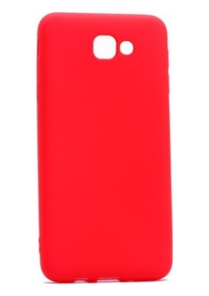 Jopus Samsung Galaxy J4 Core Mat Premium Silikon - Kırmızı