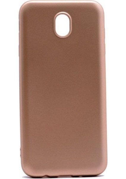 Jopus Samsung Galaxy J7 Pro Mat Premium Silikon Kılıf - Gold