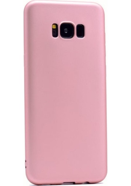 Jopus Samsung Galaxy S8 Plus Mat Premium Silikon Kılıf - Rose