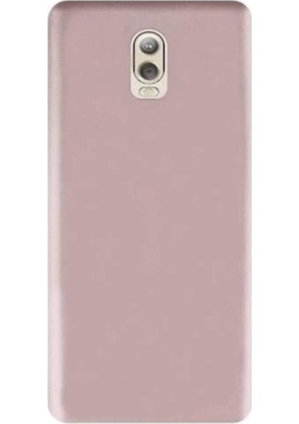 Jopus Samsung Galaxy C8 Mat Premium Silikon Kılıf - Rose