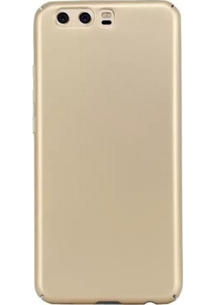 Jopus Huawei P10 Mat Premium Silikon Kılıf - Gold