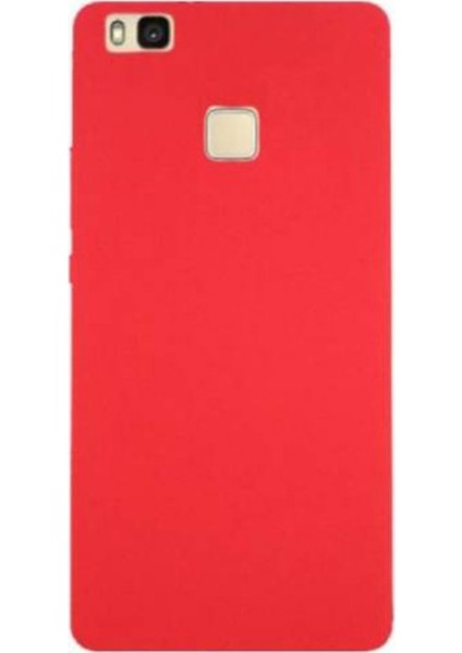 Jopus Huawei P9 Lite Mat Premium Silikon Kılıf - Kırmızı