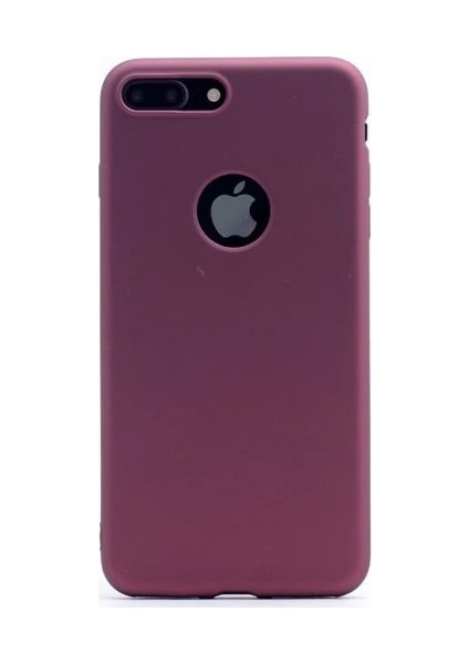 Jopus Apple iPhone 6 Plus Ultra İnce Mat Silikon - Bordo