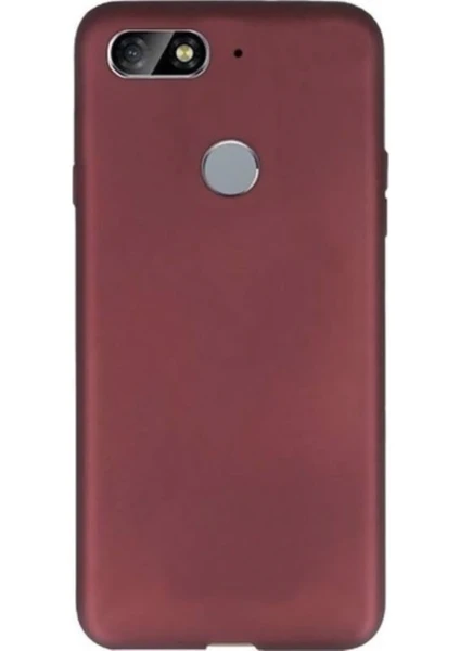 Jopus General Mobile GM 8 Go Mat Premium Silikon Kılıf - Bordo