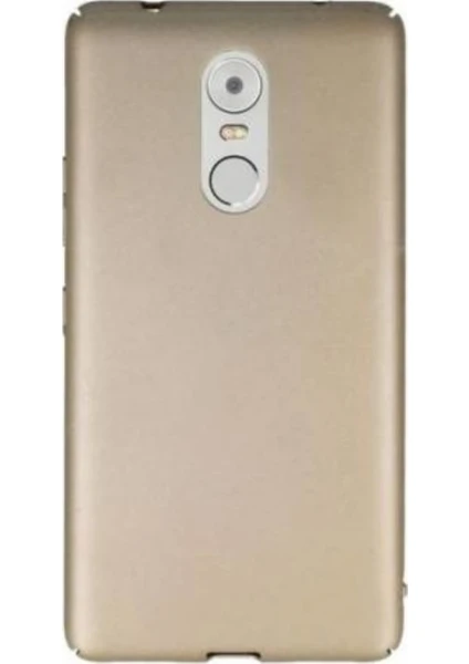 Jopus Lenovo K6 Note Mat Premium Silikon Kılıf - Gold