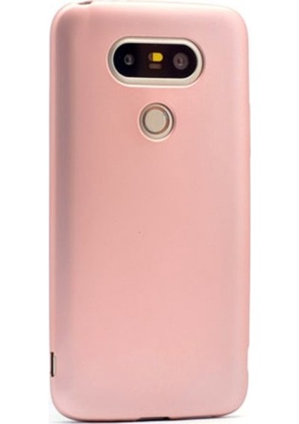 Jopus LG G5 Mat Peremium Silikon Kılıf - Rose