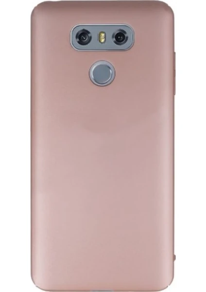 Jopus LG G6 Mat Peremium Silikon Kılıf - Rose