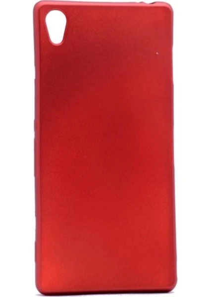 Jopus Sony Xperia Z2 Mat Premium Silikon Kılıf - Bordo