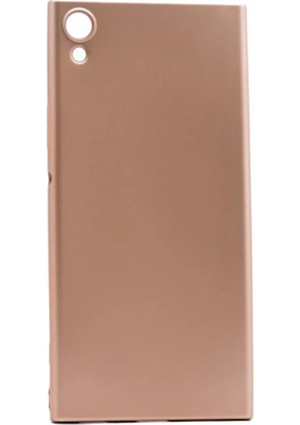 Jopus Sony Xperia XA1 Mat Premium Silikon Kılıf - Gold