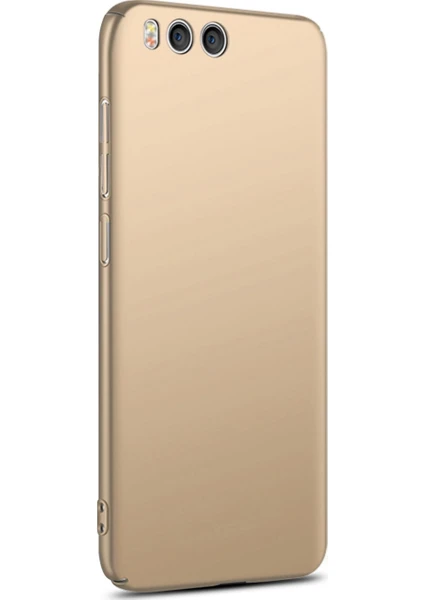 Jopus Xioami Mi Note 3 Mat Premium Silikon Kılıf - Gold