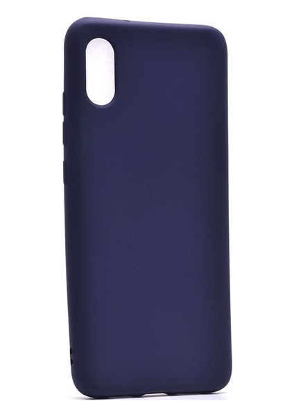 Jopus Xioami Mi 8 Pro Mat Premium Silikon Kılıf - Lacivert