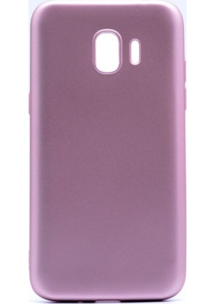 Jopus Samsung Galaxy J2 Pro Mat Premium Silikon Kılıf - Rose + Nano Ekran Koruyucu