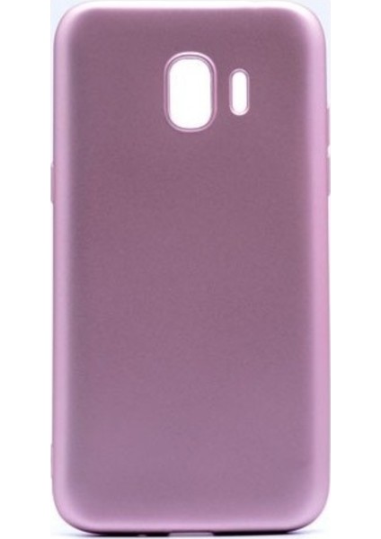 Jopus Samsung Galaxy J6 Mat Premium Silikon Kılıf - Rose + Nano Ekran Koruyucu