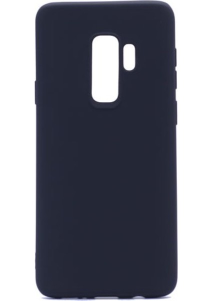 Jopus Samsung Galaxy S9 Mat Premium Silikon Kılıf - Lacivert + Full Body Ekran Koruyucu
