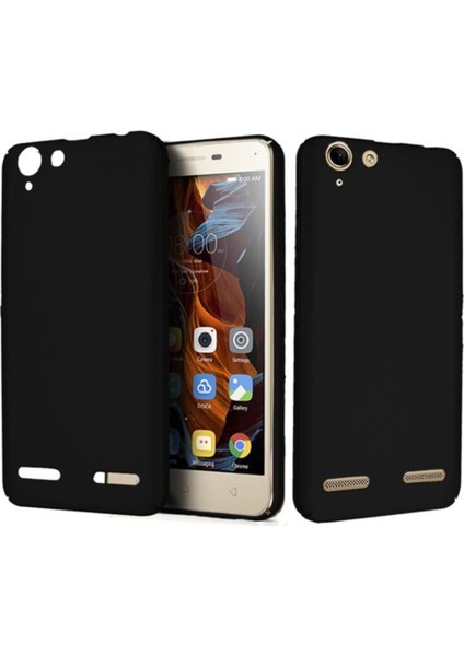 Jopus Lenovo K5 Plus Mat Premium Silikon Kılıf - Siyah + Nano Ekran Koruyucu