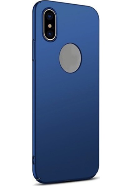 Jopus Xioami Redmi Note 5 Pro Mat Premium Silikon Kılıf - Lacivert + Nano Ekran Koruyucu