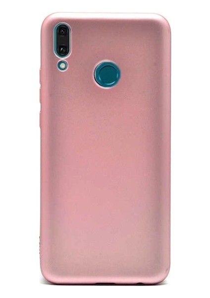 Jopus Huawei Y9 2019 Mat Premium Silikon Kılıf - Rose