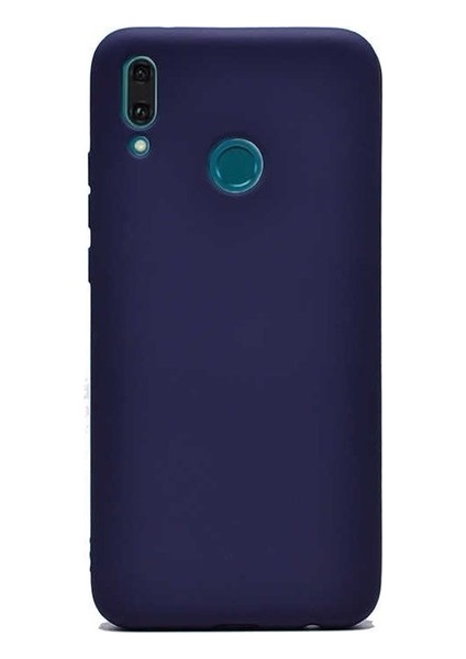 Jopus Huawei Y9 2019 Mat Premium Silikon Kılıf - Lacivert