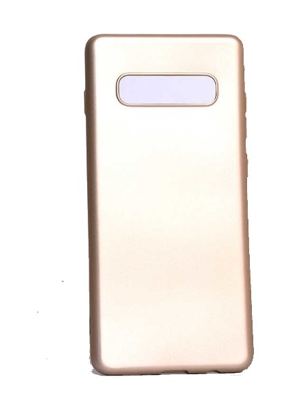 Jopus Samsung Galaxy S10E Mat Premium Silikon Kılıf - Gold