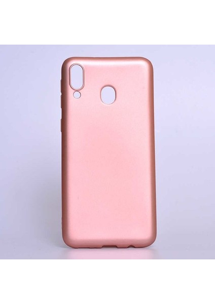 Jopus Samsung Galaxy M20 Mat Premium Silikon Kılıf - Rose