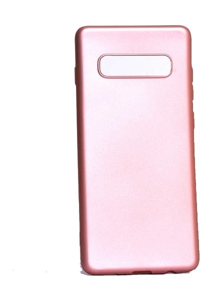 Jopus Samsung Galaxy S10 Mat Premium Silikon Kılıf - Rose + Curve Nano Ekran Koruyucu