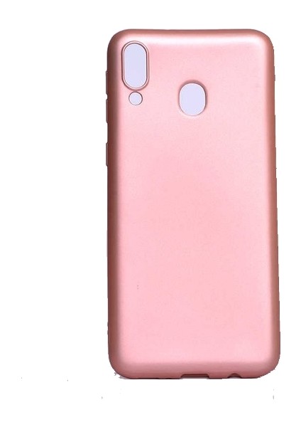 Jopus Huawei Y7 Prime 2019 Mat Premium Silikon Kılıf - Rose + Nano Ekran Koruyucu