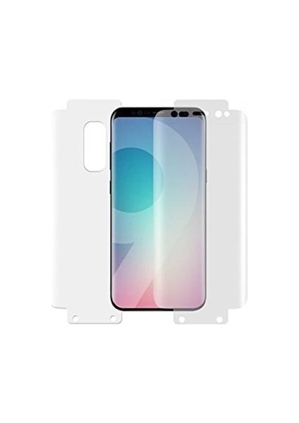 Jopus Samsung Galaxy S10E Mat Premium Silikon Kılıf - Gold + Full Body Ekran Koruyucu (Ön - Arka)