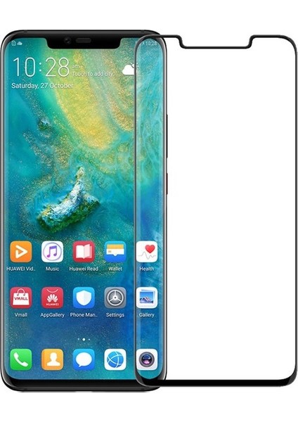 Jopus Huawei Mate 20 Pro Mat Premium Silikon Kılıf - Rose + 5D Nano Ekran Koruyucu