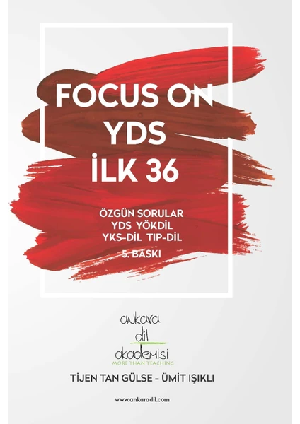 Focus On YDS İlk 36