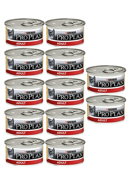 Adult Tavuk Etli Yetişkin Yaş Kedi Maması 85 gr (12 Al 10 Öde)