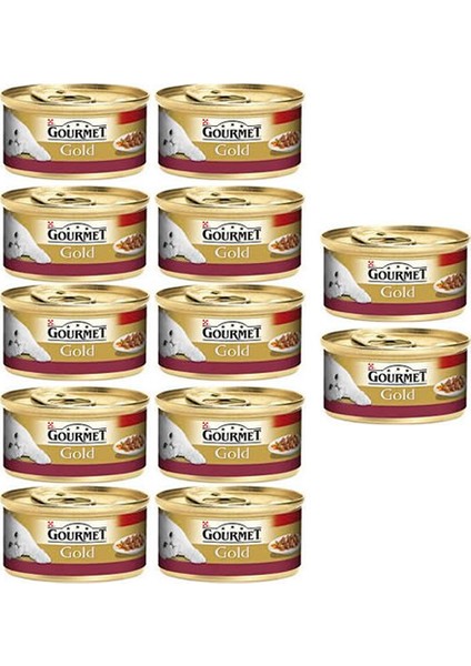 Parça Etli Soslu Tavuklu & Ciğerli Yaş Kedi Maması 85 gr (12 Al 10 Öde)