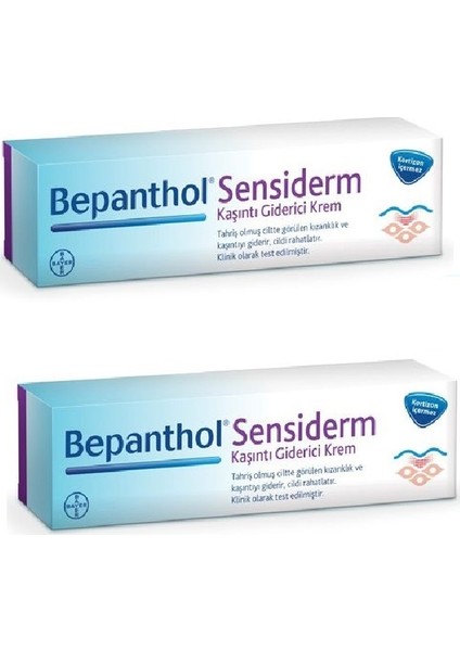 Sensi derm Kaşıntı ve Kızarıklık Giderici Krem 20 GR - 2 ADET