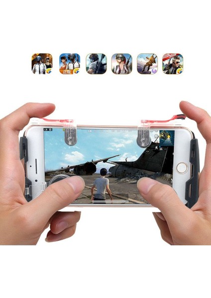 Pubg Gamepad Tetik Joystick Oyun Konsol Ateş Düğme Seti