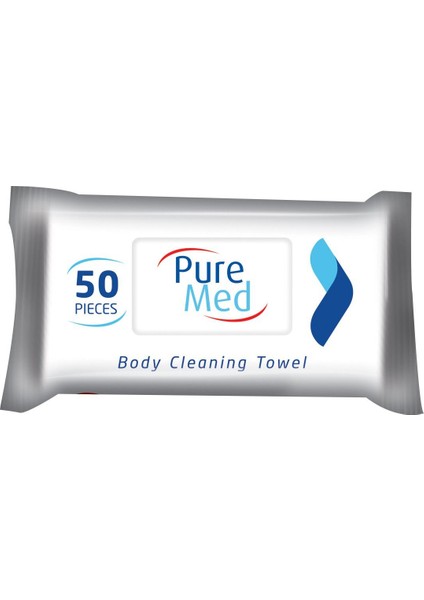 Vücut Temizleme Mendili 50' li