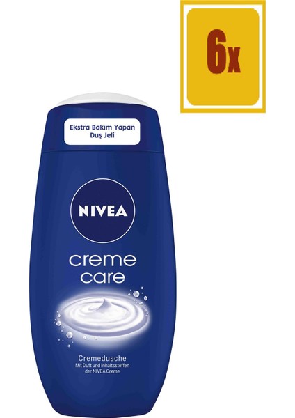 Creme Care Banyo Ve Duş Jeli 250 Ml 6'lı Set