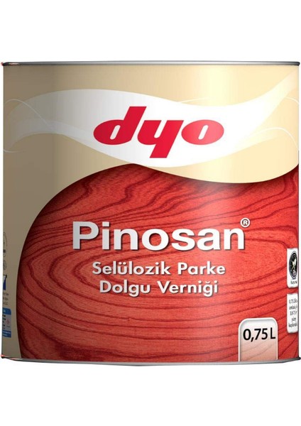 Pinosan Selülozik Parke Dolgu Verniği 0.75 Lt