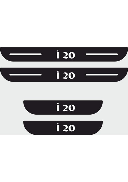 Hyundai İ20 Plastik Kapı Eşiği