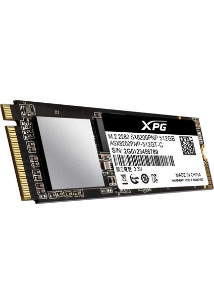 XPG SX8200 Pro 512GB 3500-2300MB M.2 PCIe SSD