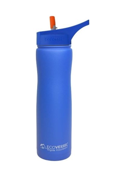 Summit - Insulated Steel Straw Bottle 0,75 Lt Termos