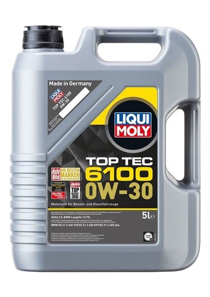 Top Tec 6100 0W-30 5 Litre Motor Yağı ( Üretim Yılı: 2023 )