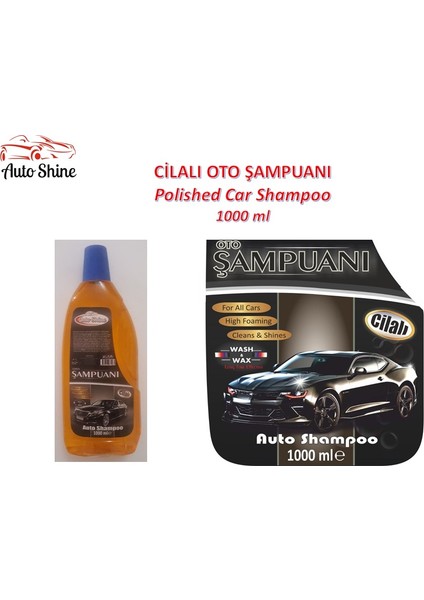 Auto Shine Cilalı Oto Şampuanı