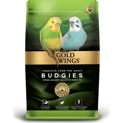 Gold Wings Premium Muhabbet Kuş Yemi 1 Kg