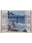 Pencere Martılar Deniz Duvar Sticker 1