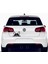 Meraklı Köpek Araba Arma Sticker 1