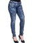 Cipo&Baxx WD245 Üç Kat Kemerli Dikişli Bayan Jean Kot Pantolon 1