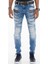 Cipo&Baxx CD505 Denim Legend Dekoratif Dikişli Mavi Erkek Jeans 2