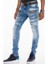 Cipo&Baxx CD505 Denim Legend Dekoratif Dikişli Mavi Erkek Jeans 3