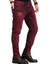 Cipo&Baxx CD479 Dekoratif Dikişli Düşük Bel Bordo Erkek Pantolon 1